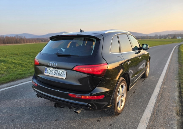 Audi Q5 cena 49500 przebieg: 260000, rok produkcji 2012 z Kęty małe 106